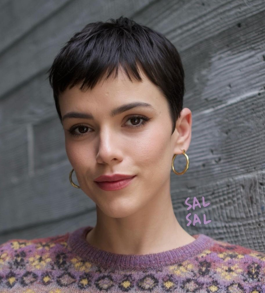 Short Pixie Cut for Straight Hair